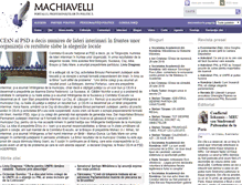 Tablet Screenshot of machiavelli.ro